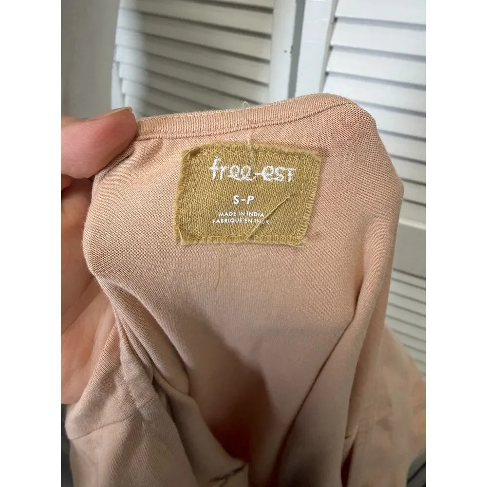 Free People Free-est Onda Drop-Waist Mini Dress Size Small NWT $68 retail Ballet